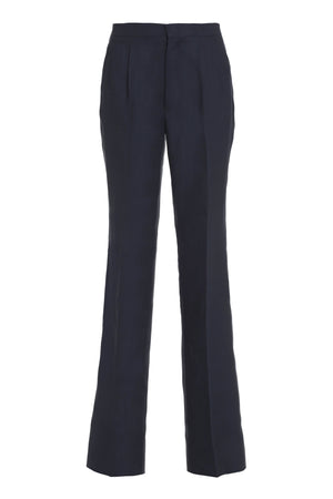 Linen trousers-0